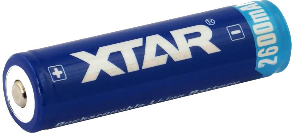 Xtar 18650 Li-ion - kompaktowe rozmiary, proste przechowywanie!