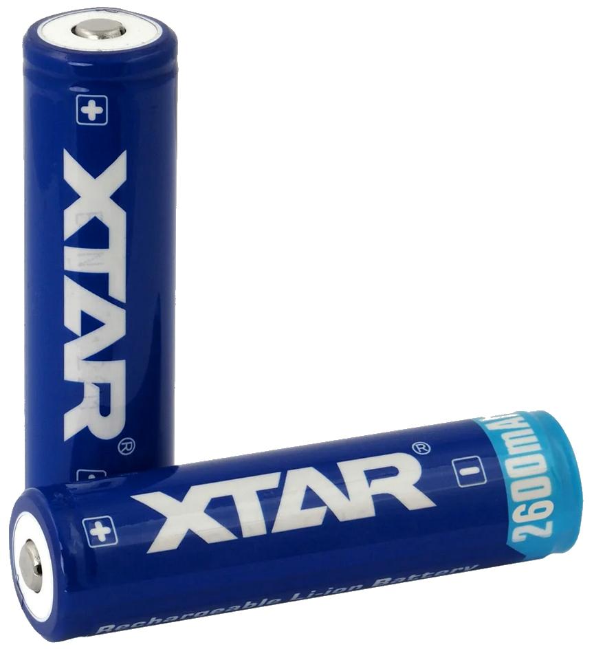 Poznaj korzyści przemawiające za wyborem akumulatora Xtar 18650 3,7V Li-ion 2600mAh z zabezpieczeniem: