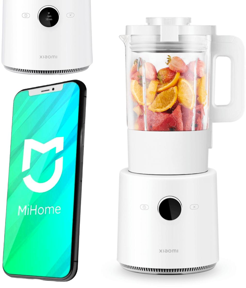 Inteligentny blender Xiaomi Smart Blender EU - najważniejsze cechy urządzenia kuchennego: