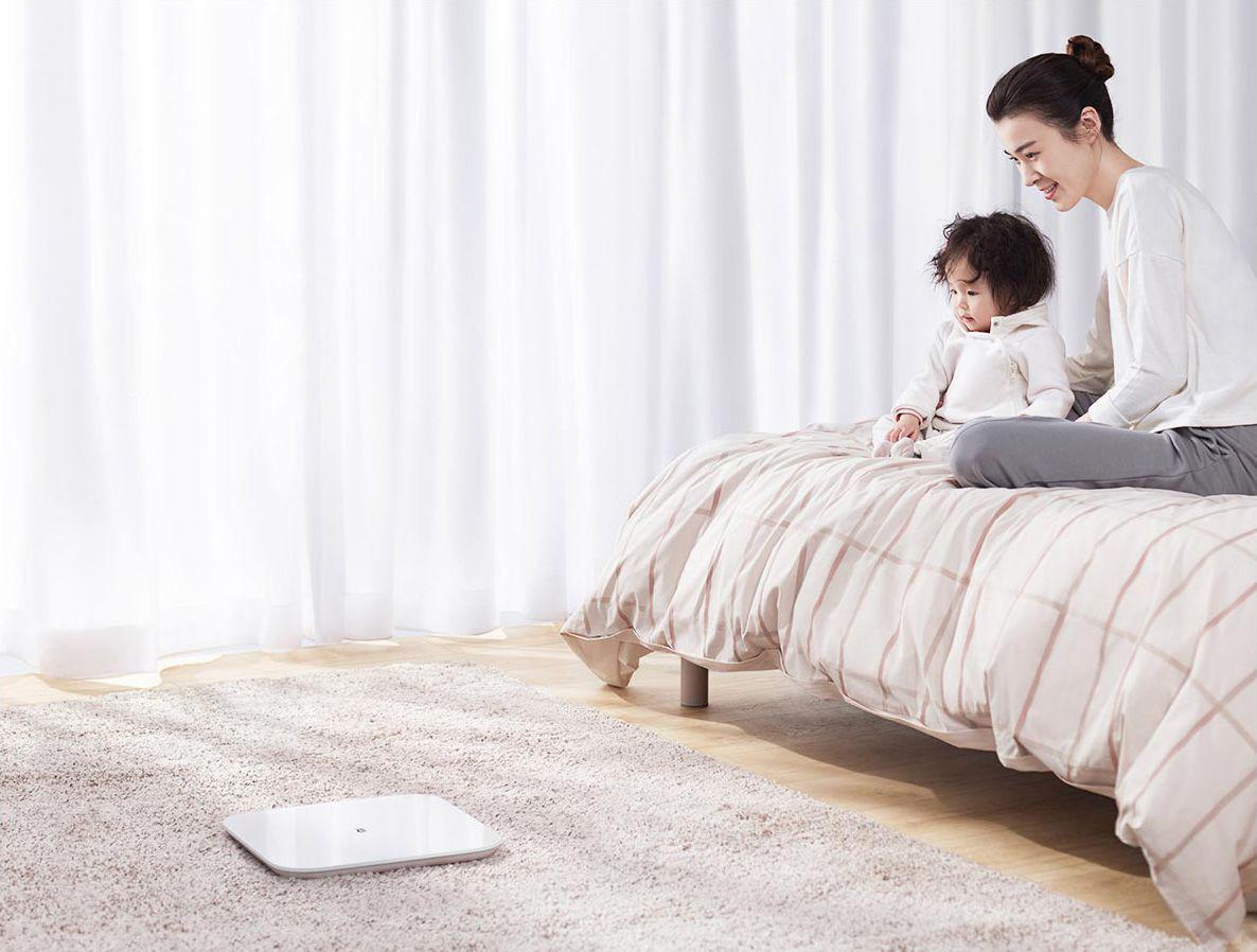Xiaomi Mi Smart Scale 2 - elektroniczna waga łazienkowa z możliwością łatwego monitorowania wagi dziecka