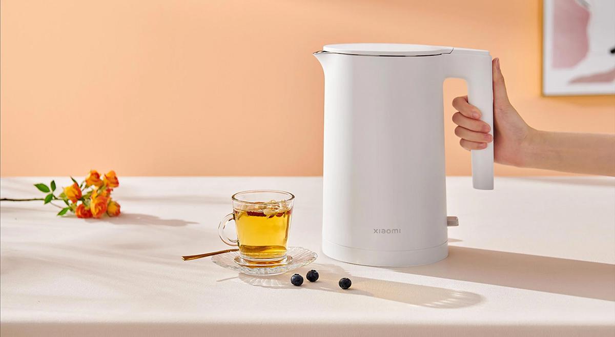 Xiaomi Electric Kettle 2 - wysoka moc wyjściowa 1800W, oszczędność 2 minut przy każdym gotowaniu wody!