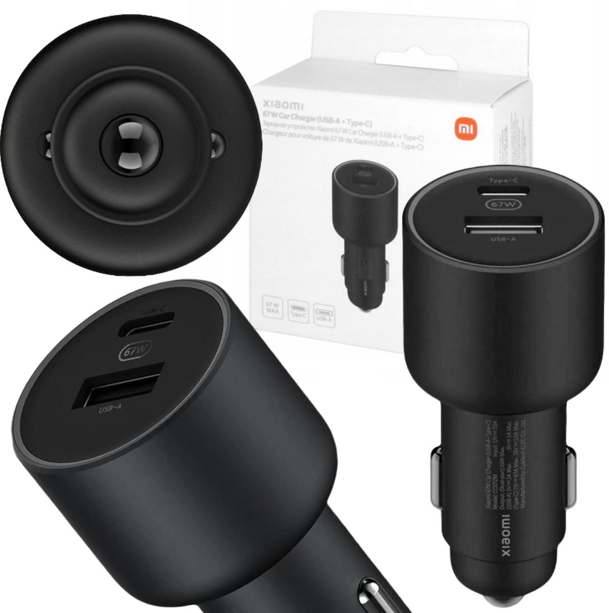 Xiaomi 67w Car Charger Usb A Type C