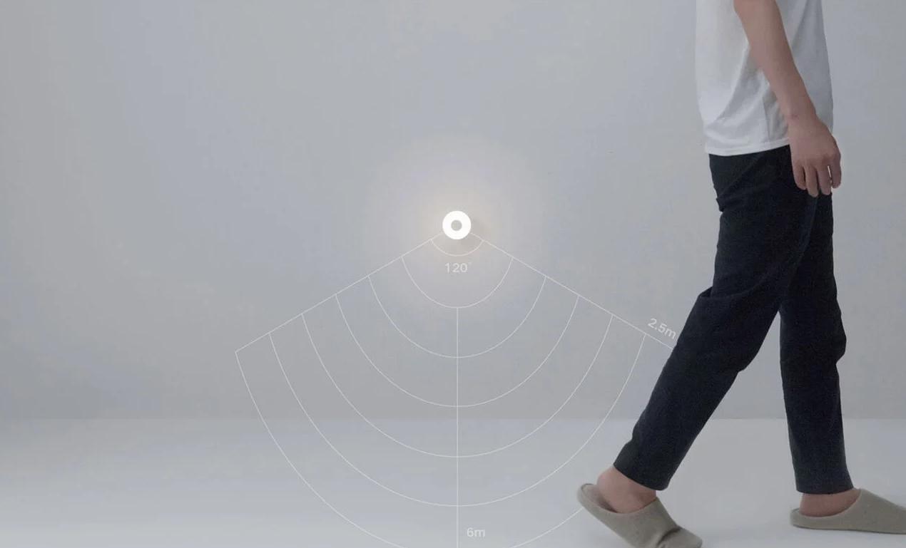 Xiaomi Mi Motion-Activated Night Light 2 - svietidlo so širokou detekčnou oblasťou a dlhým dosahom snímača