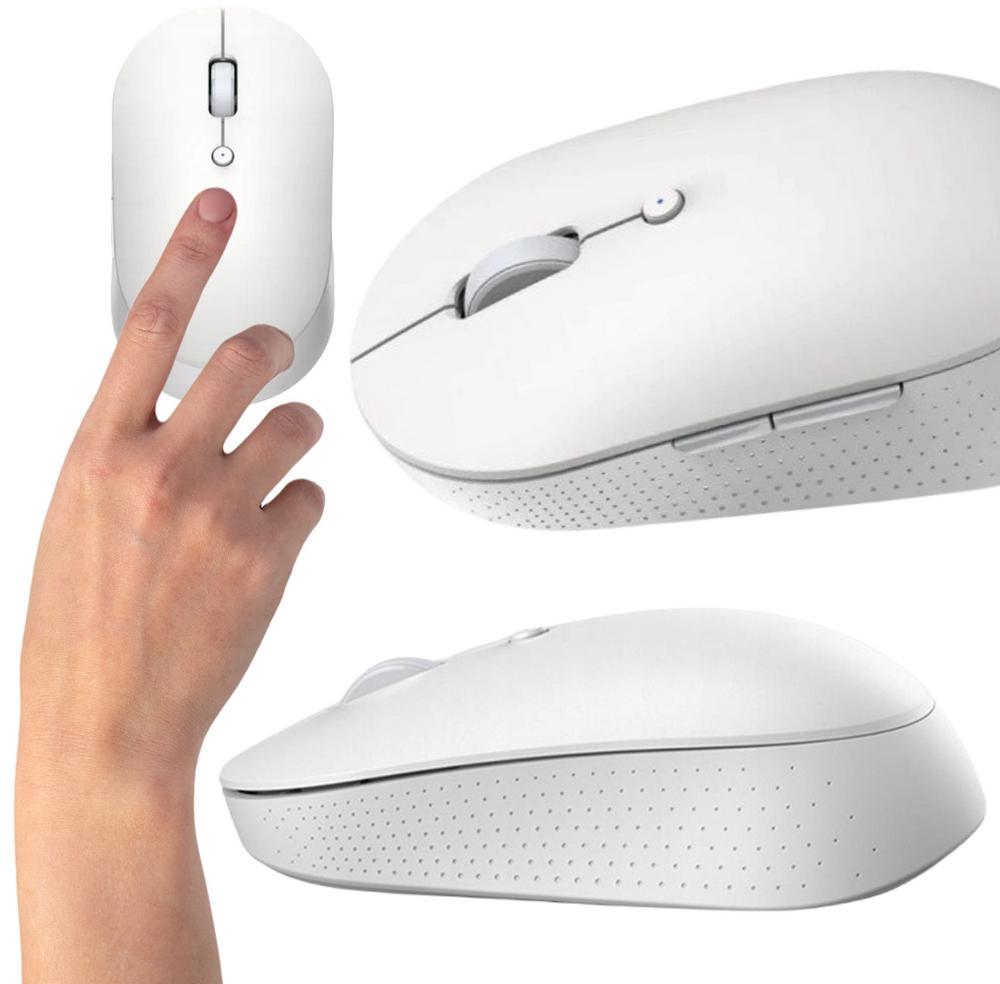 Bezprzewodowa mysz komputerowa Bluetooth + USB 2.4GHz Xiaomi Mi Dual Mode Wireless Mouse - poznaj jej główne zalety: