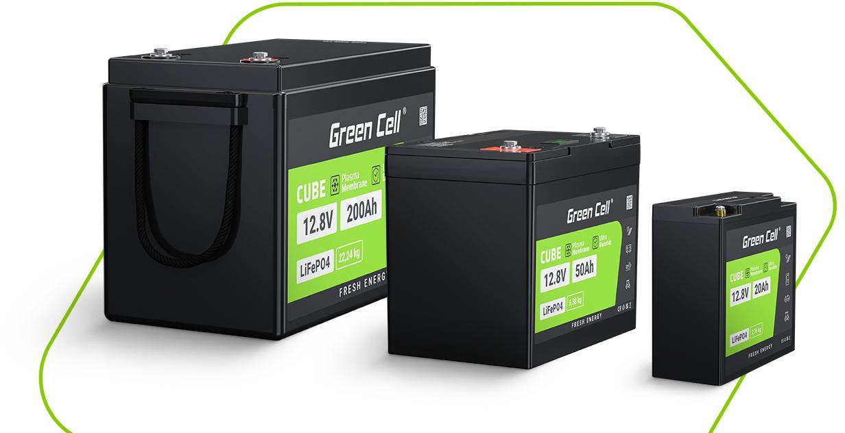 Akumulator Green Cell LifePO4 - poznaj technologię pracy i wykonania akumulatora LiFePO4 i dostrzeż znaczącą przewagę w jego użytkowaniu:
