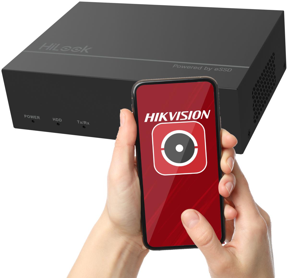 Rejestrator 4w1 Hilook by Hikvision 4 kanałowy 2MPx SSD-DVR-2MP - najważniejsze cechy urządzenia: