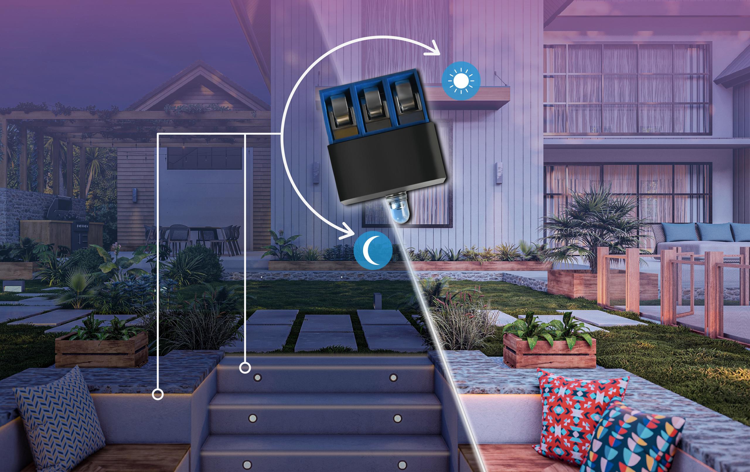 BleBox twilightCompact - nowoczesny sensor zmierzchowy z funkcją 