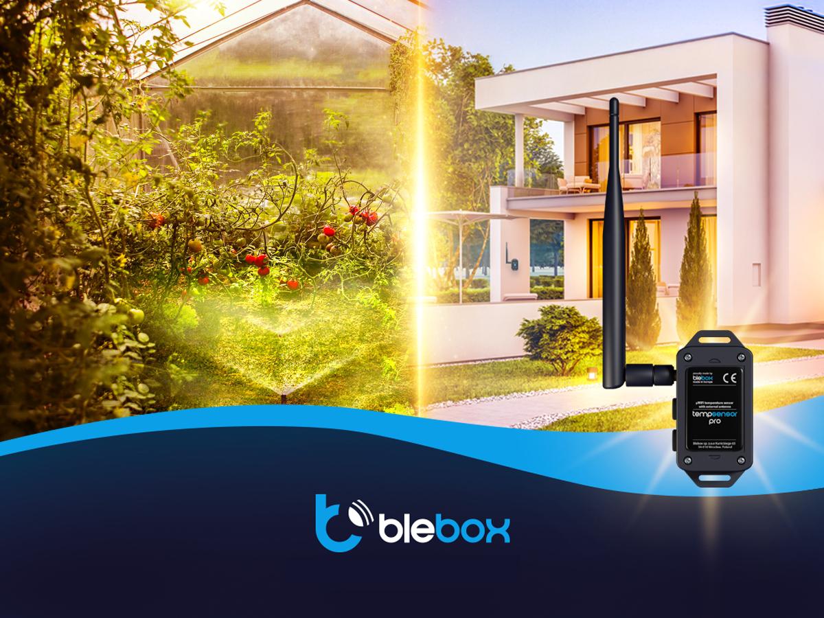 BleBox tempSensor PRO v2 - inteligentny czujnik temperatury o podwyższonej odporności i z wodoodporną sondą