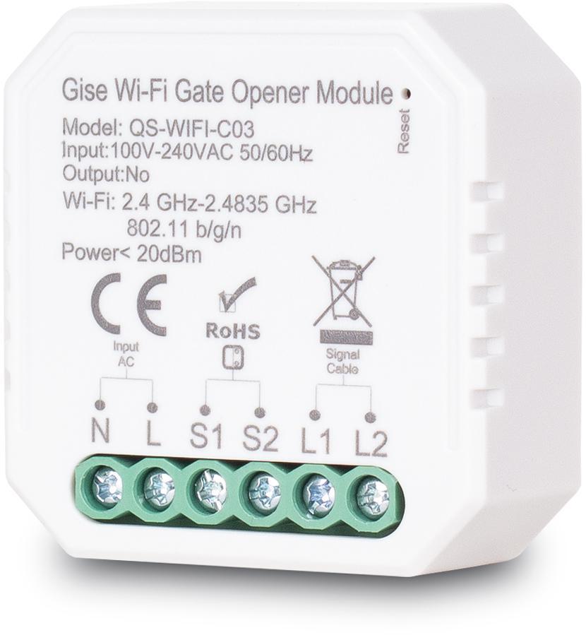 GISE Smart Gate Module - moduł Wi-Fi do sterowania bramą kompatybilny z aplikacją mobilną Tuya