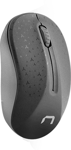 Mysz Natec Toucan 1600DPI czarno-szary