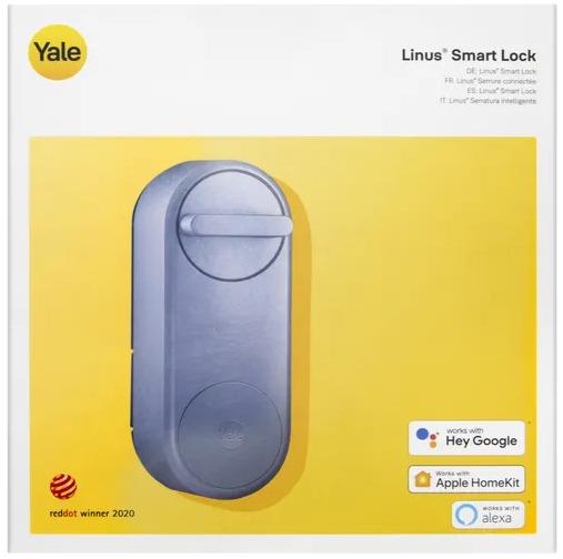 Yale Linus® Smart Lock csrebrny 05/101200/SI – specyfikacja techniczna i dane: