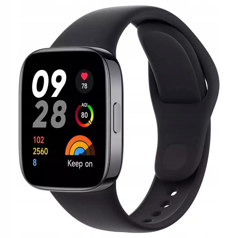 Smartwatch Xiaomi Redmi Watch 3 czarny - specyfikacja i dane techniczne:
