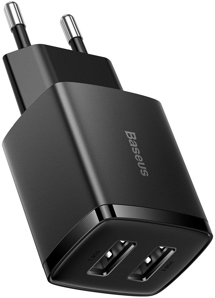 Przeznaczenie i zastosowanie ładowarki sieciowej Baseus Compact Charger CCXJ010201 10.5W 2x USB-A: