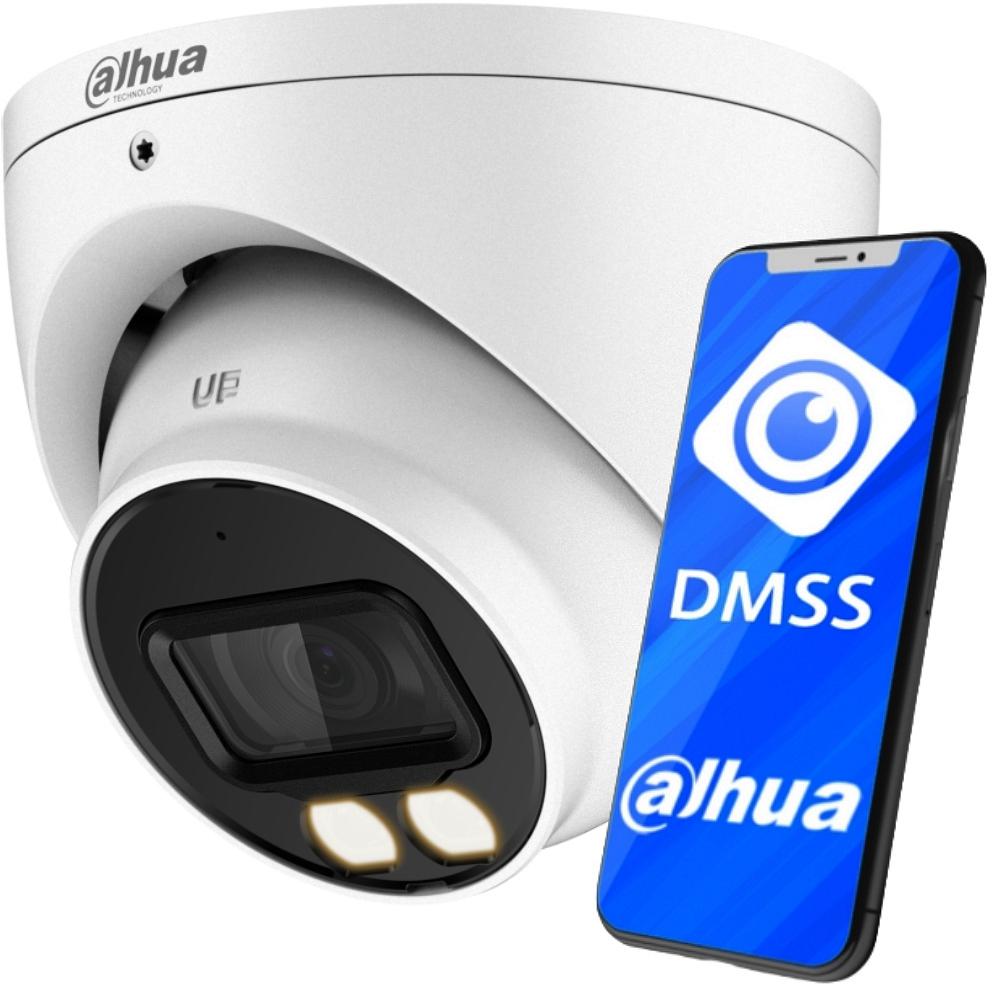 Kamera kopułkowa IP TiOC z aktywnym odstraszaniem Dahua IPC-HDW1439DT-PV-STW 4MPx - najważniejsze cechy urządzenia: