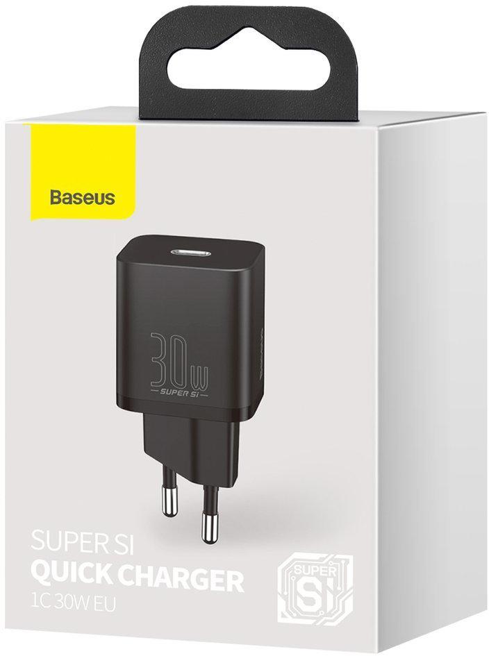 Ładowarka sieciowa Baseus Super Si 1C USB-C 30W Power Delivery Quick Charge CCSUP-J01 – specyfikacja i dane techniczne: