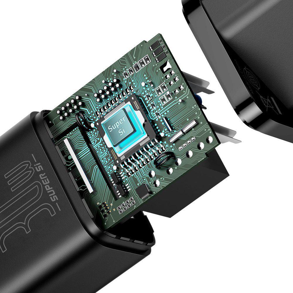 Baseus Super Si 1C USB-C 30W Power Delivery Quick Charge CCSUP-J01 - ładowarka bezpieczniejsza, niż inne