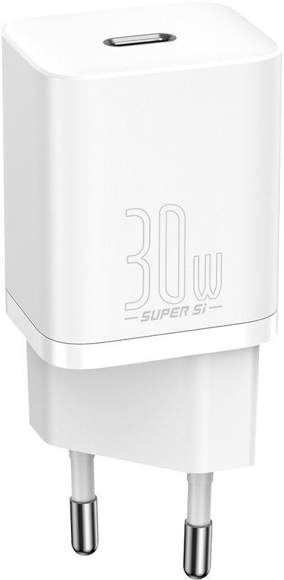 Baseus Super Si 1C USB-C 30W Power Delivery Quick Charge CCSUP-J02 - ładowarka sieciowa kompaktowa i kompatybilna