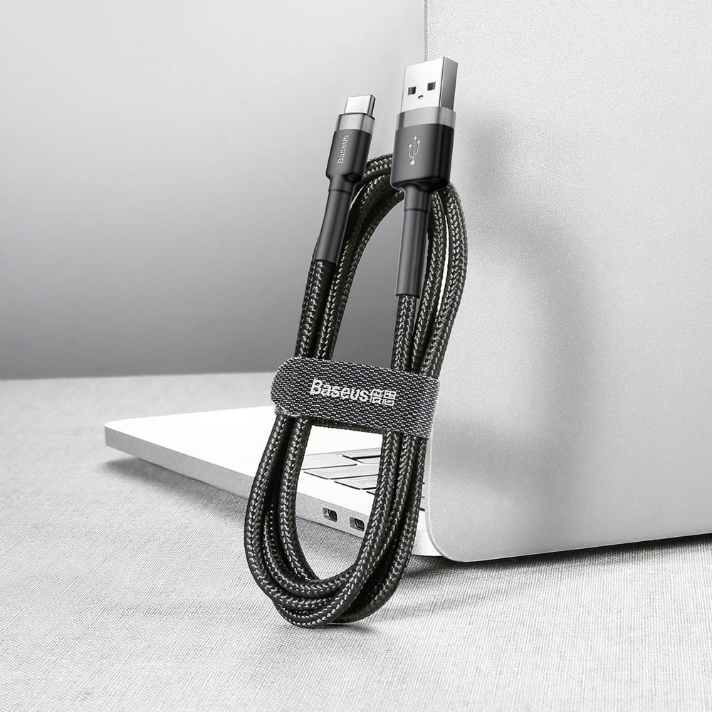 Baseus Cafule Cable USB / USB-C QC 3.0 3 A 0, 5m – ładuj swoje urządzenia i przesyłaj dane w tym samym czasie