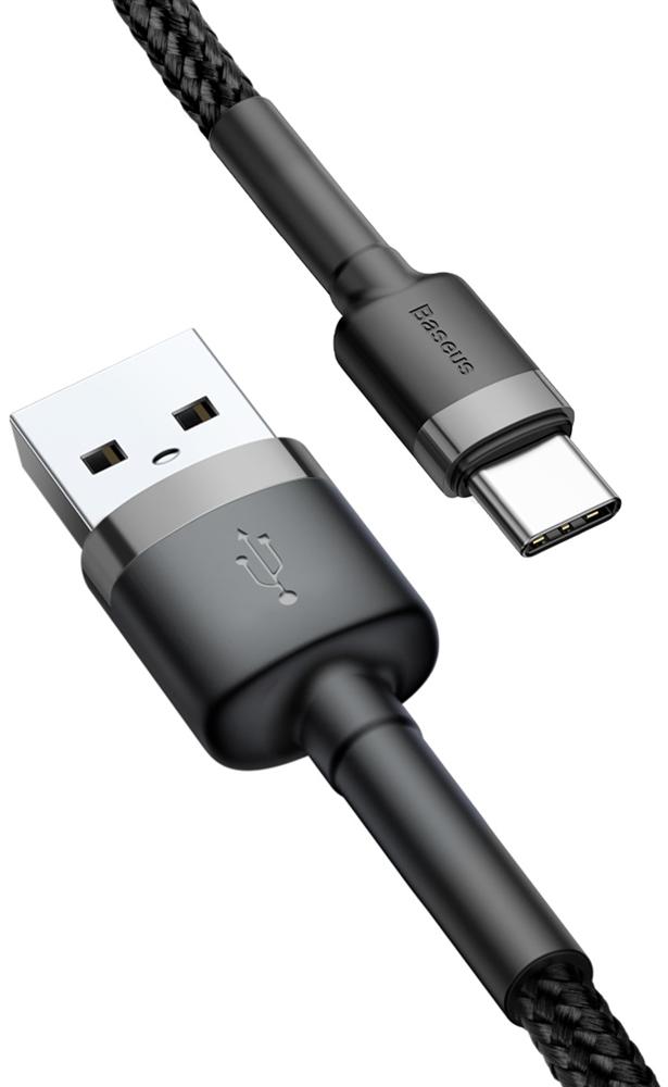 Baseus Cafule Cable USB / USB-C QC3.0 2A 3m - kabel do zasilania i przesyłu danych odporny na uszkodzenia