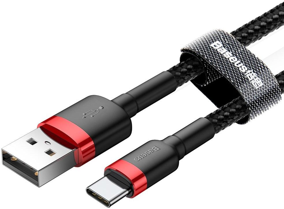 Baseus Cafule Cable USB / USB-C QC3.0 2A 3m - kabel prawdziwie uniwersalny!