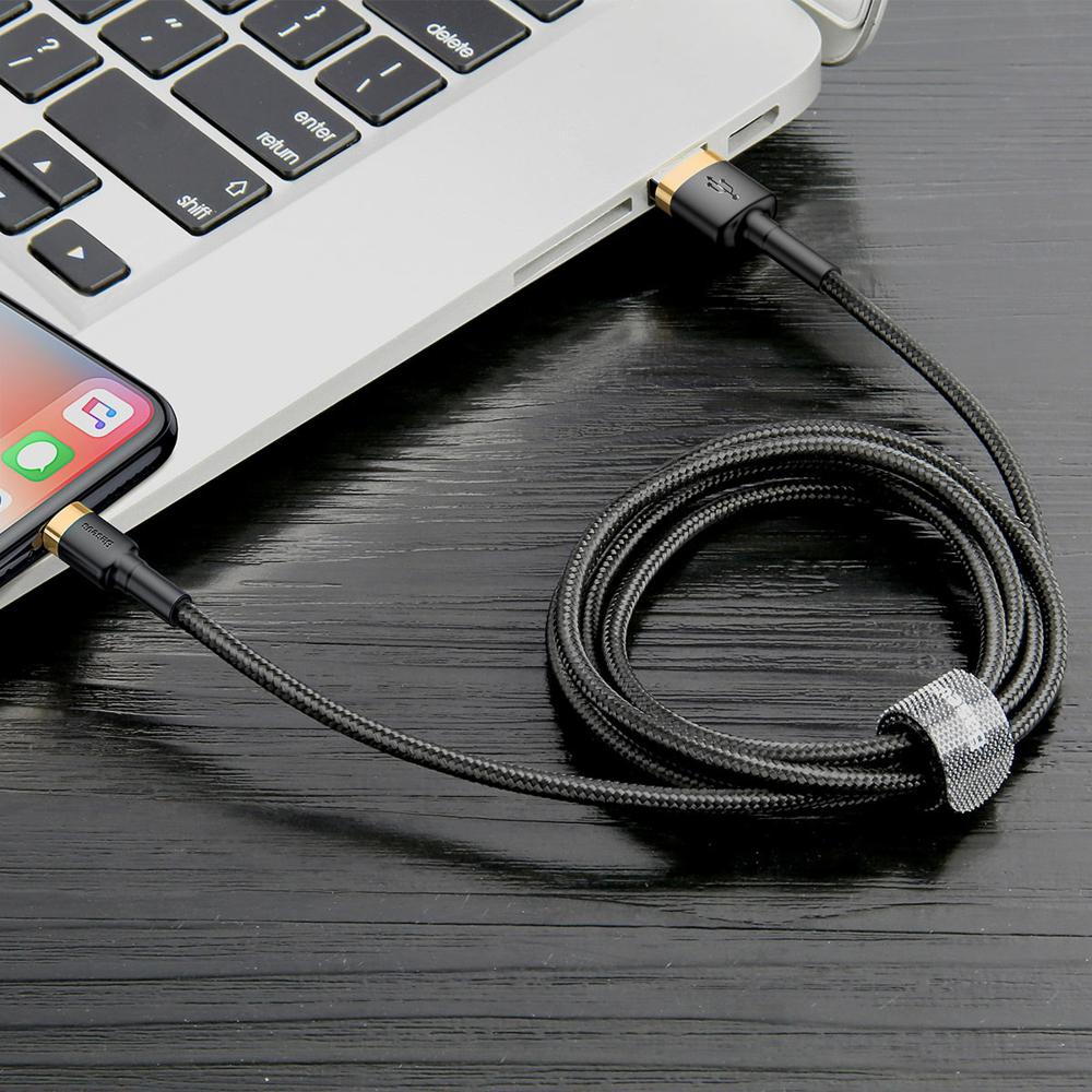 Baseus Cafule Cable – nylonowy kabel USB / Lightning QC 3.0 w oplocie trwalszym, niż myślisz!