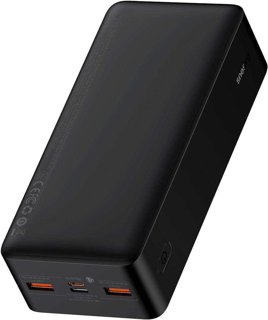 Powerbank Baseus Bipow Digital Display PPBD050401 30000mAh 20W PD QC 3.0 2x USB-A 1x USB-C + KABEL