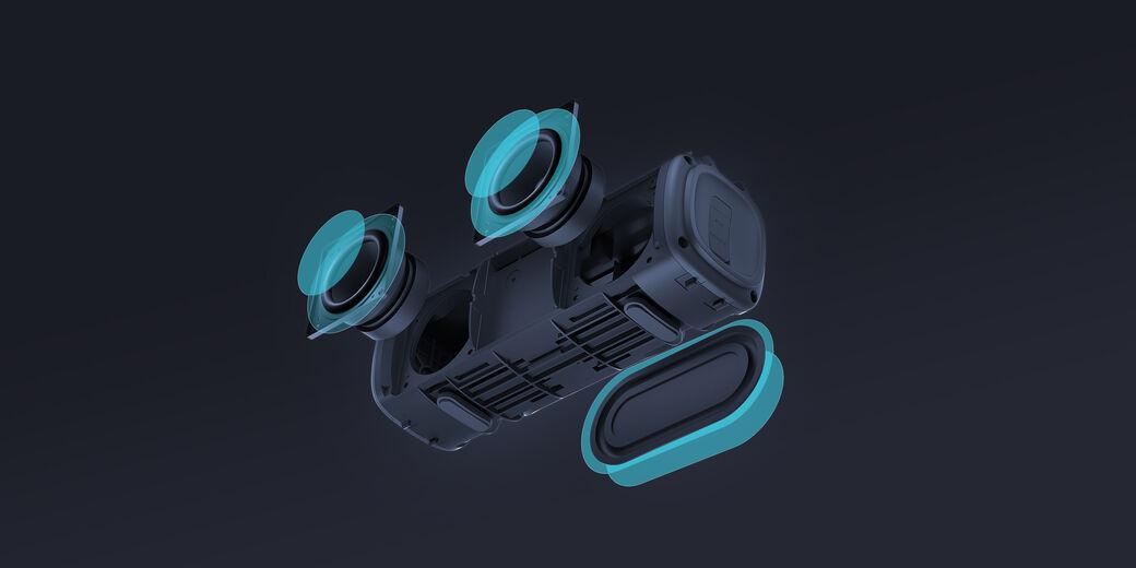 Głośnik przenośny Xiaomi Mi Portable Bluetooth Speaker niebieski
