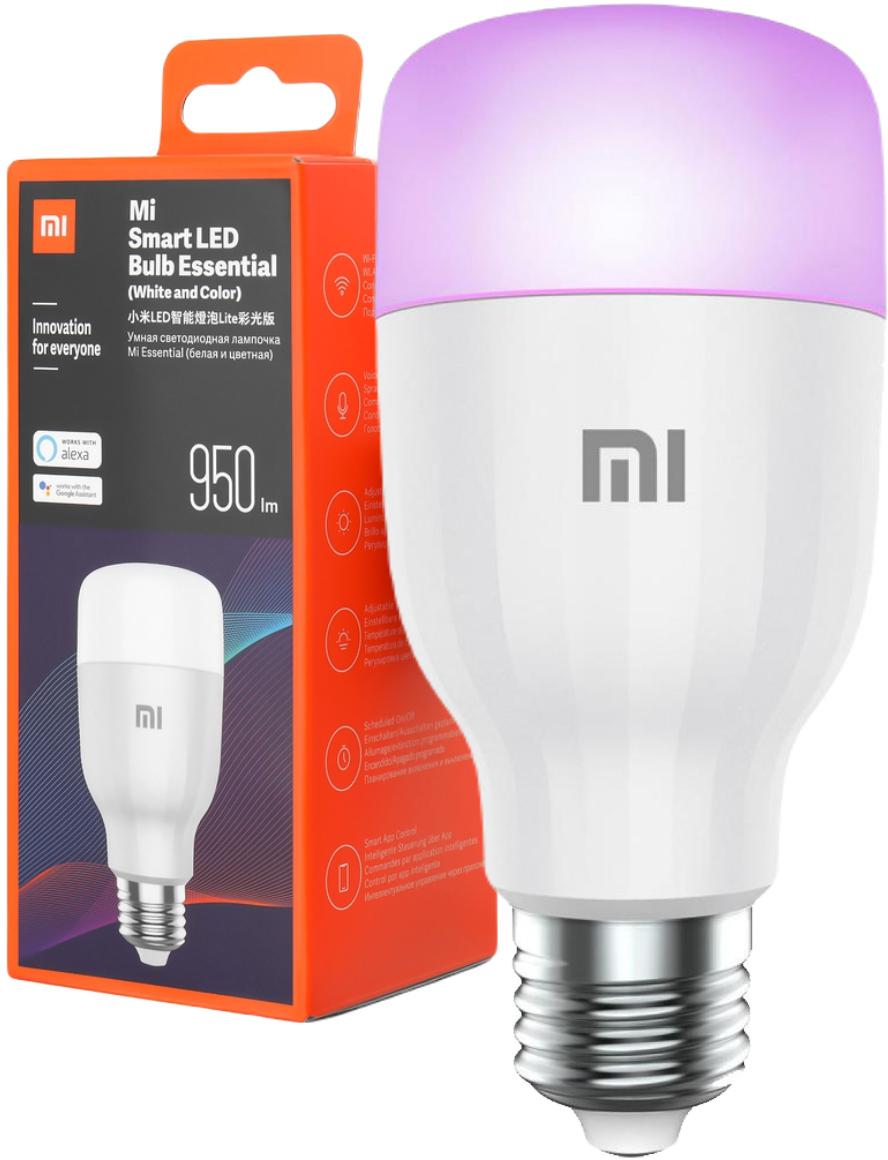 Inteligentna żarówka Xiaomi Mi Smart LED RGBW Smart Bulb Essential - najważniejsze cechy: