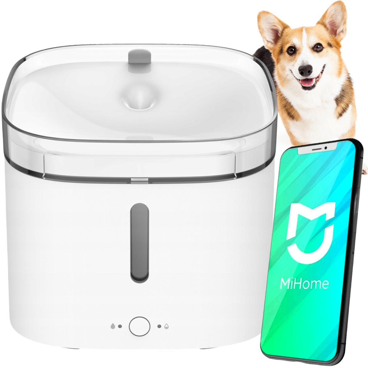 Inteligentne poidełko dla zwierząt Xiaomi Smart Pet Fountain 2L - poznaj najważniejsze cechy akcesorium:
