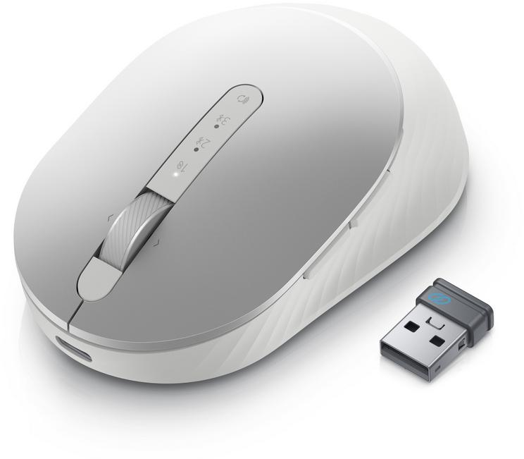 Mysz bezprzewodowa Dell MS7421W Premier Rechargeable Wireless Mouse - 2 tryby bezprzewodowej łączności radiowej