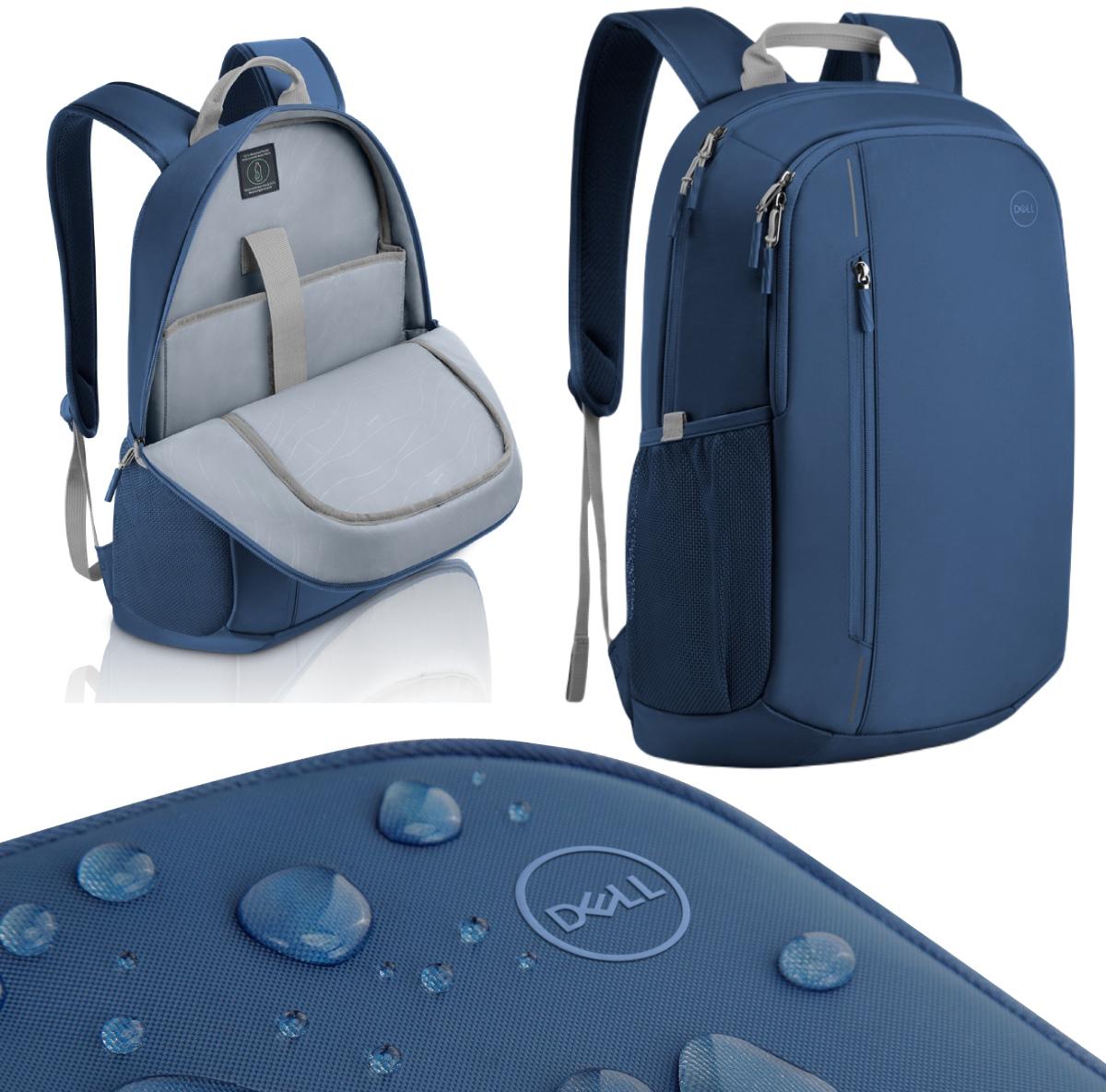 Plecak na notebook o przekątnej 15\" Dell EcoLoop Urban Backpack niebieski - najważniejsze cechy: