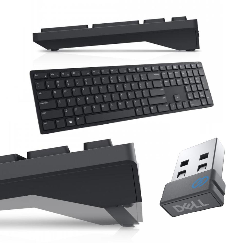 Bezprzewodowa klawiatura Dell Wireless Keyboard KB500 US International (QWERTY) - najważniejsze cechy:
