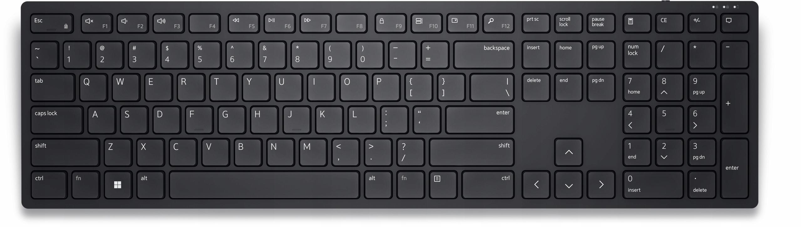 Klawiatura bezprzewodowa Dell KB500 Wireless Keyboard - 12 programowalnych klawiszy i oprogramowanie Dell
