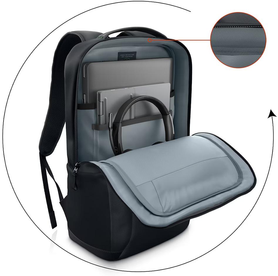 Plecak na laptopa i notebooka Dell EcoLoop Pro Slim 15\" - 100% odporności i ochrony dla Twojego sprzętu!
