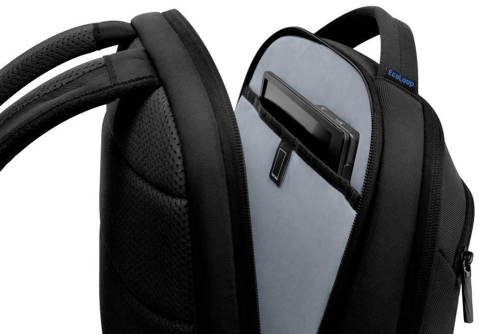 Plecak na laptopa Dell EcoLoop Pro Backpack 17\" - doskonałe wykorzystanie przestrzeni i dużo przegródek!