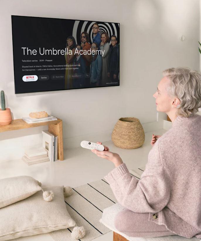 Google Chromecast 4.0 4K z Google TV - korzystaj ze swoich ulubionych platform