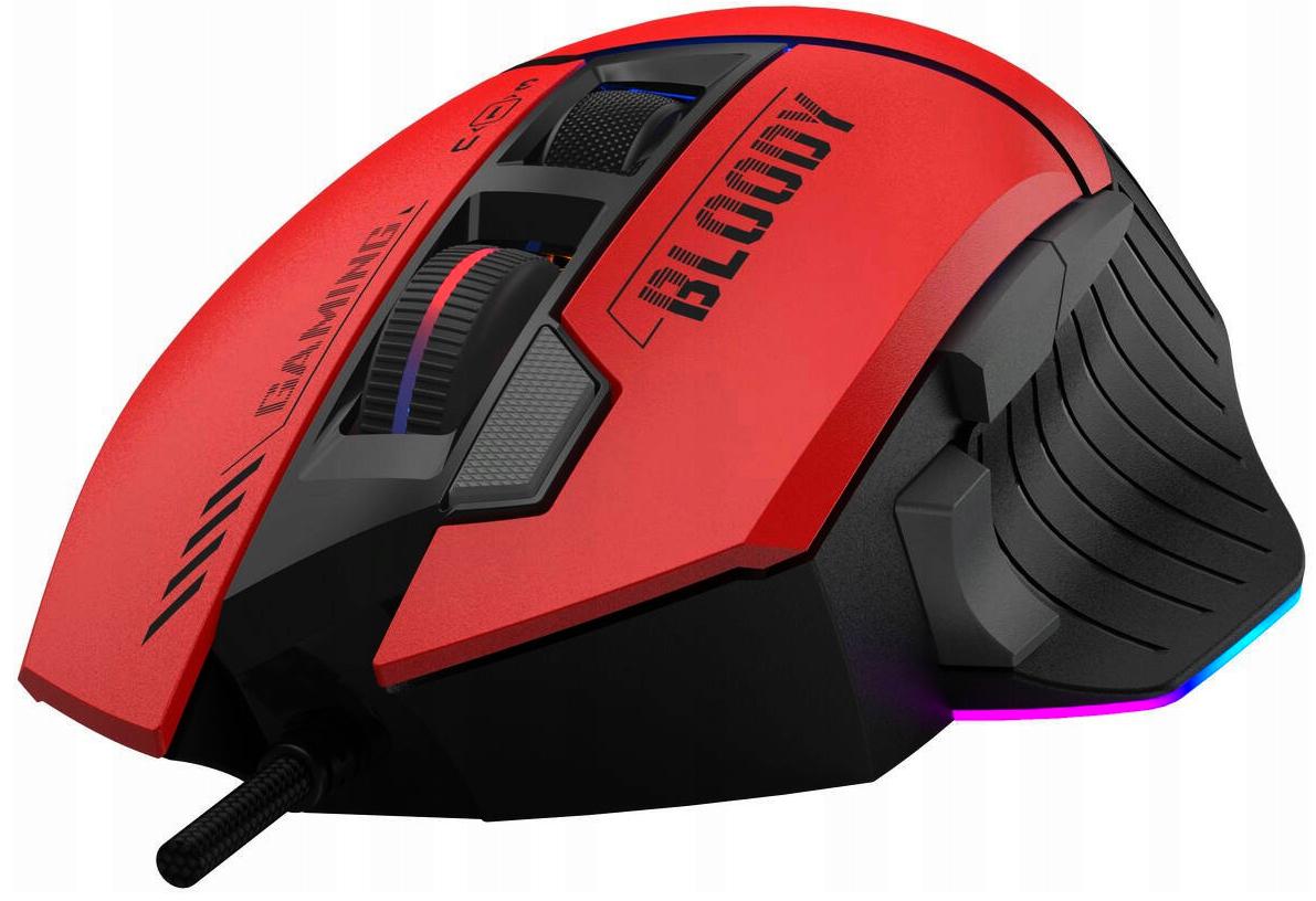 A4Tech Bloody W95 Max USB Sports Red - wybierz mysz gamingową solidną, trwałą i wytrzymałą bardziej, niż myślisz!
