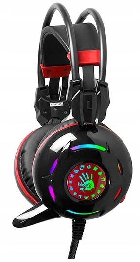 Słuchawki gamingowe A4Tech Bloody G300 - wygodne podświetlenie RGB