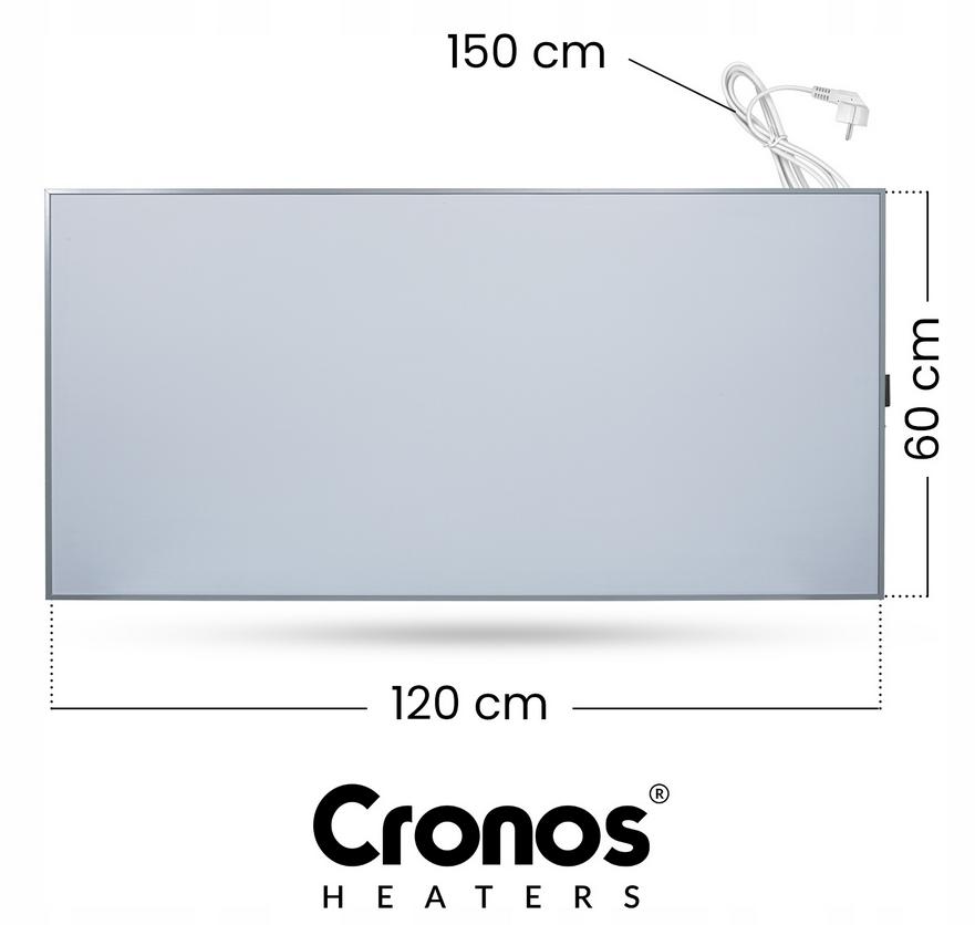 Panel grzewczy CRONOS® Synthelith PRO CRP-770TWP Full Grey - specyfikacja i dane techniczne: