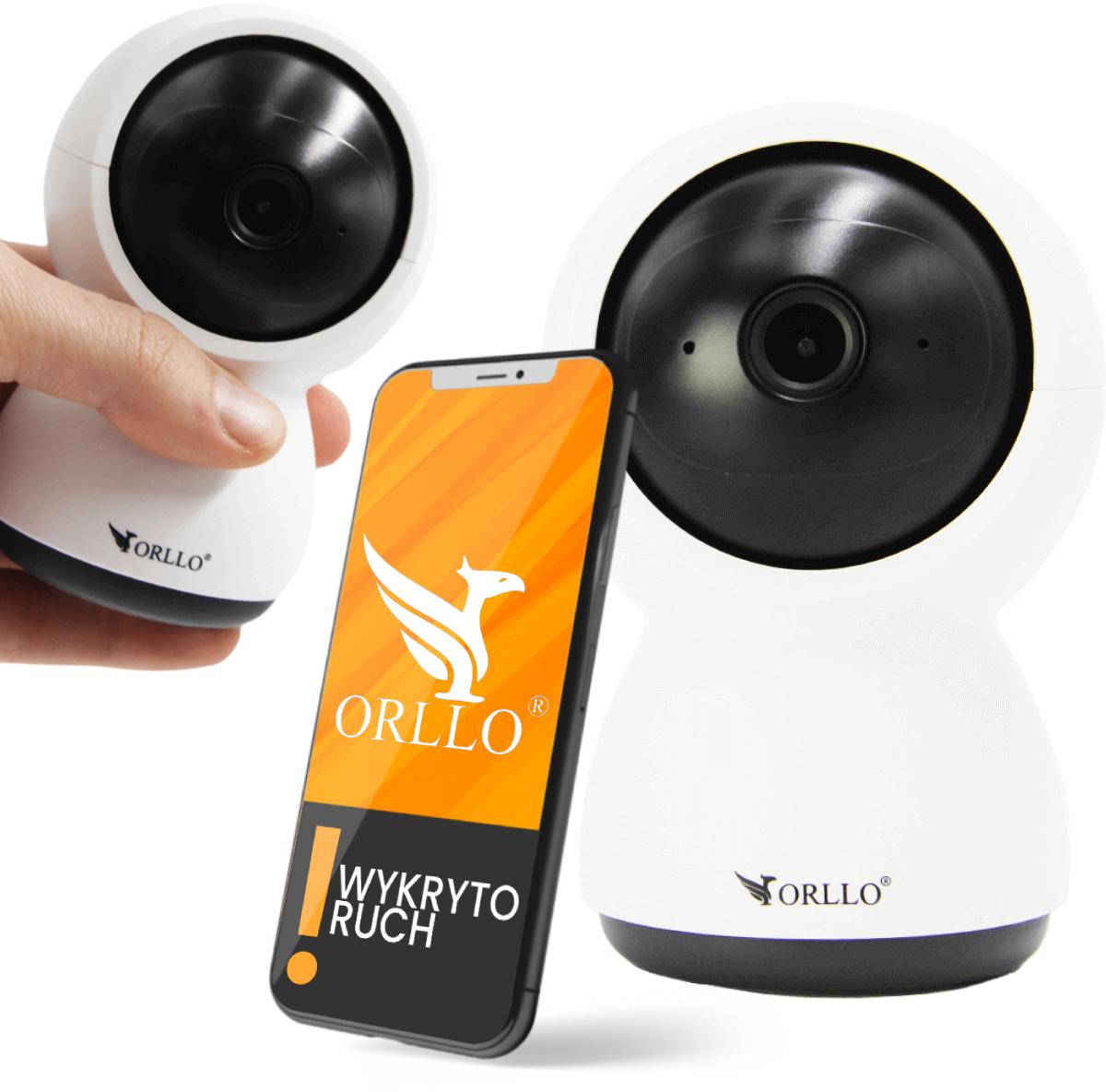 ORLLO E8 mini kamera IP WiFi wewnętrzna obrotowa 3Mpx - zobacz, gdzie ją wykorzystasz: