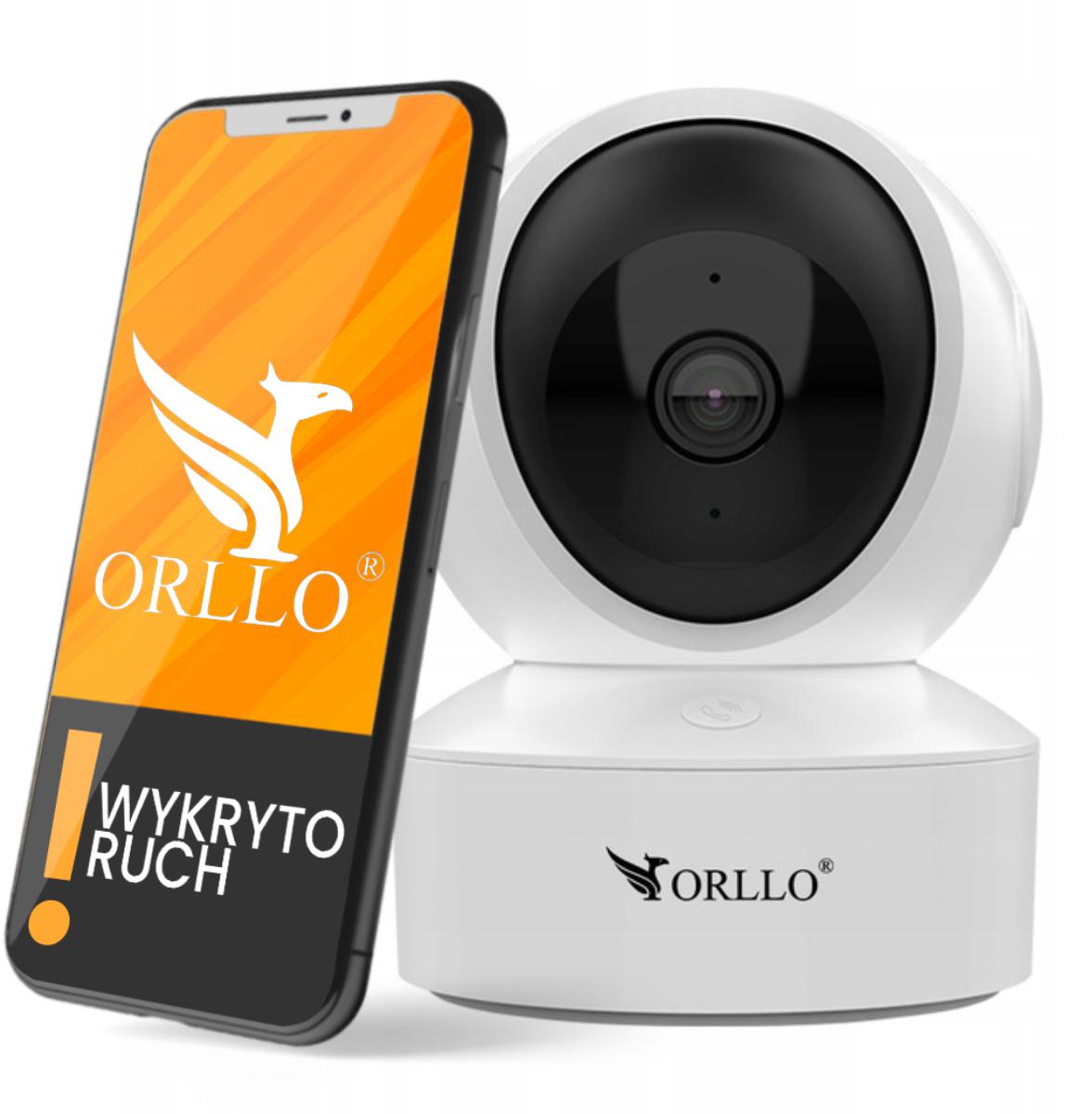 Mini kamera monitorująca IP Wi-Fi LAN 5MPx bezprzewodowa Orllo W9 - najważniejsze cechy urządzenia: