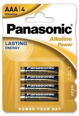 Bateria LR03 4BP (AAA) PANASONIC Alcaline (1 szt.) - przeznaczenie