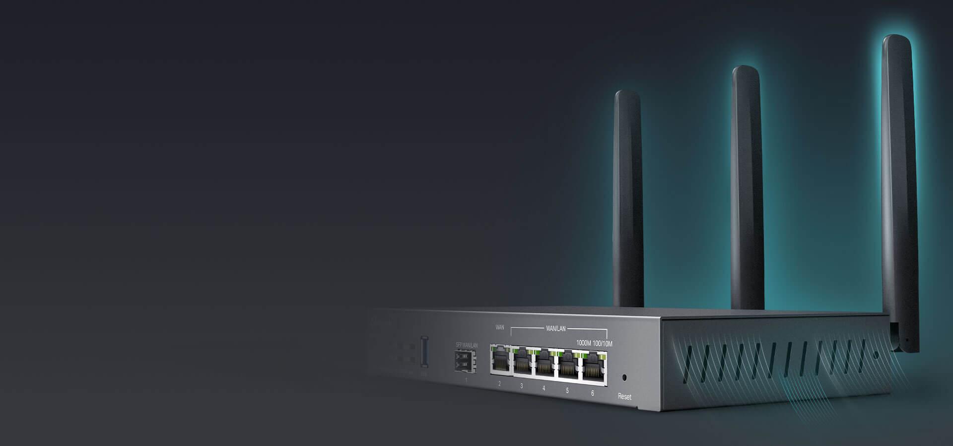 Router VPN Omada TP-Link ER706W - profesjonalne podzespoły budujące przyszłość Wi-Fi