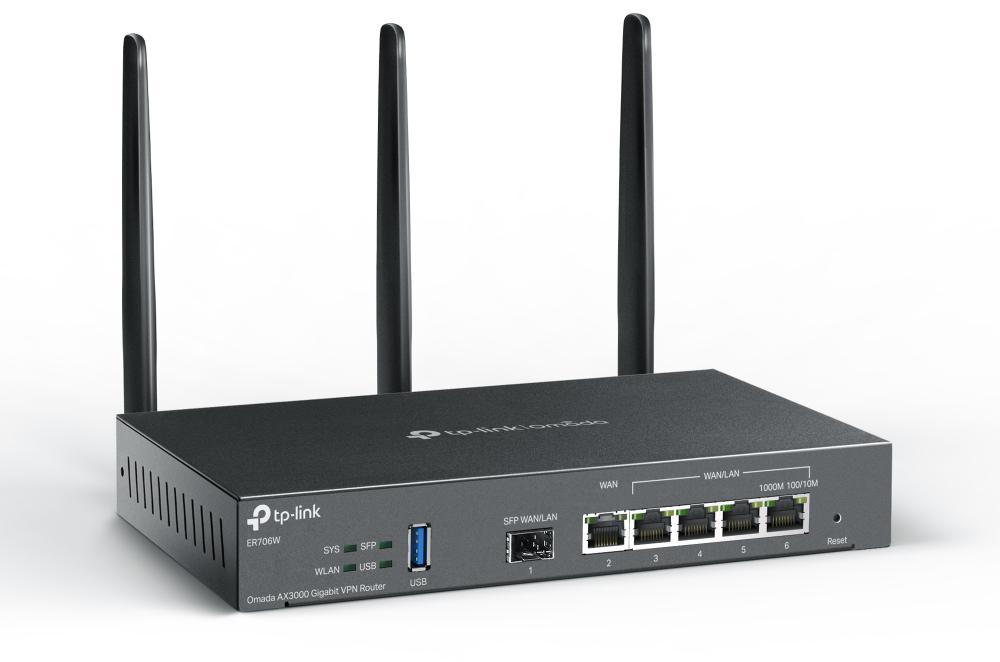 Router VPN Omada TP-Link ER706W - specyfikacja i dane techniczne: