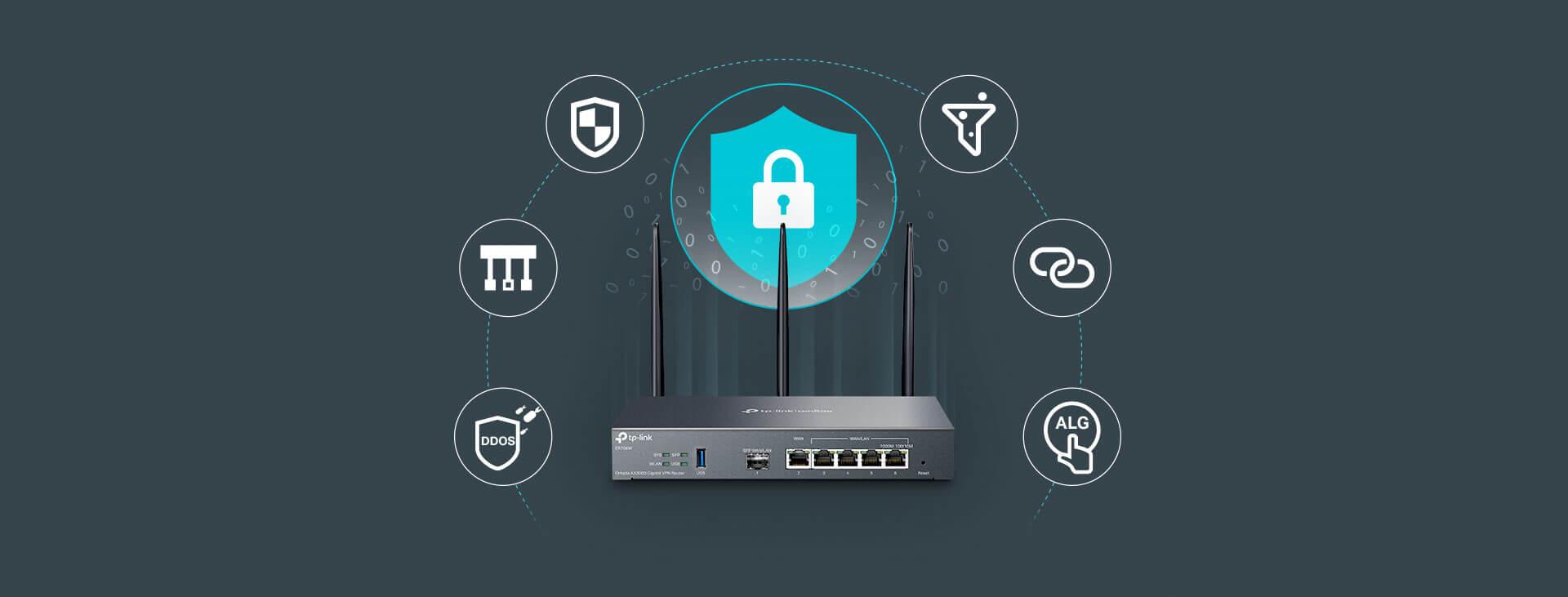 Router VPN Omada TP-Link ER706W - komplet zaawansowanych zabezpieczeń i wygoda użytkowania
