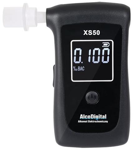 Alkomat elektrochemiczny AlcoDigital XS50 - dokładny pomiar w czasie nieprzekraczającym 15 sekund!