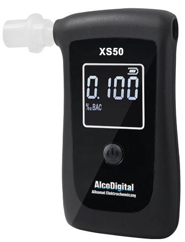 AlcoDigital XS50 - wybierz alkomat elektrochemiczny znanej i cenionej polskiej marki AlcoDigital