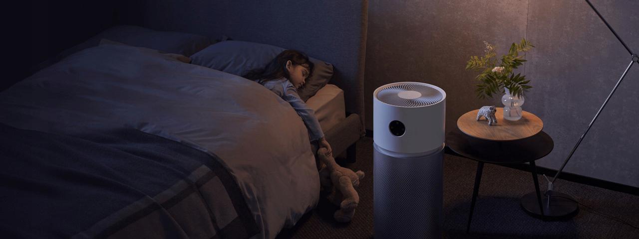 Oczyszczacz powietrza Xiaomi Smart Air Purifier Elite - nie wybieraj: pogódź czyste powietrze z niezakłóconym snem bliskich!