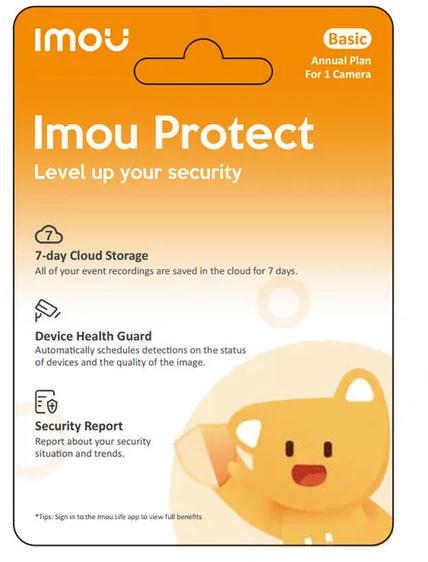 Karta chmura Imou Protect Basic