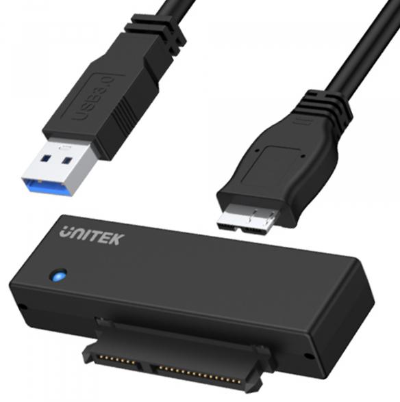 Mostek USB Unitek Y-1039  USB 3.0 - SATA III 2,5\"/3,5\"